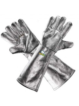 Aluminised Heat Resistant Gloves